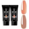 ROSALIND UV Poly Nail Gel Unghie Brown Gel Ricostruzione Unghie 2 * 30ML
