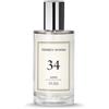 FEDERICO MAHORA PURE Pure 34 Profumo da Donna 50 ml | Fragranza Chypre Fresca con Ananas, Gelsomino e Vaniglia | Profumo Leggero, Elegante e di Lunga Durata