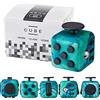 Yetech Verde Fidget Toy Giocattolo per Le Dita Cube Anti-Stress Ansia Relief Giocattoli con 6 Diverse funzioni Passare Il Tempo Ufficio in Aula Regalo per Adulti e Bambini