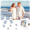 Muralscape Puzzle personalizzati per adulti, 35 pezzi, 10,2 x 15,2 cm, puzzle personalizzato con cornice bianca, puzzle personalizzato in legno, idee regalo per famiglia, animali domestici, matrimoni, lauree