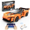 CaDA Set Costruzioni,Auto Radiocomandata Blaze Car 2 in 1 con 295 Pcs,Controllo Duplice App e Telecomando Programmazione Scratch Per Bambini 8-12 Anni