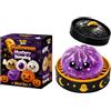 Generisch XXL Mystery Dumplings Squishy Buns - Set da 1, 5, 10 pezzi con occhiali e squalo, 9,5 cm, Jumbo Squeeze Toy Baozi Bun in vaporiera, palla antistress per ufficio