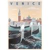 MyPuzzle.com MyPuzzle Venezia, Italia, Poster D'epoca In Stile Art Déco, Illustrazione - Premium 1000 Pezzi Puzzle - MyPuzzle Collezione speciale di Puzzle Galaxy