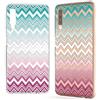 NALIA Custodia Motivo compatibile con Samsung Galaxy A7 2018, Sottile Disegno Silicone Cellulare Protettiva Cover, Ultra-Slim Telefono Protezione Bumper Morbido Case, Designs:Colorful Lines