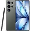 COTSRGT Smartphone S25 Ultra Sbloccati, 16 GB 1 TB, Fotocamera AI Da 72 MP 108 MP, 8000 MAh, Doppia SIM, 5G/4G, Android 14, Wi-Fi/GPS, Riconoscimento Facciale E Impronta Digitale,Green-7.3 Inch