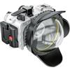 Sea frogs Custodia per fotocamera compatibile con Olympus TG-7 con obiettivo grandangolare e filtro rosso, impermeabilità IPX8, protezione profonda 60 m, custodia per fotocamera subacquea TG7, ideale