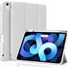 Figair Custodia Protettiva per iPad Air 11 Pollici M4/M3/M2 (2026/2025/2024) e iPad Air 5ª/4ª Generazione 10,9 Pollici (2022/2020), Attiva/Sospensione Automatica, Retro Flessibile TPU Morbido, Grigio