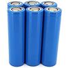 HIRD Batteria ricaricabile 3,7 V Batterie ICR 2000mAh Li-ion Batteria di grande capacità Torcia portatile Batteria di ricambio 1200 cicli di lunga durata, confezione da 6