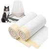 APOMOONS 2 rotoli da 20 sacchetti per lettiera per gatti con coulisse, borsa spessa per lettiera per gatti, resistente agli strappi, forte capacità di carico, 79 x 45 cm