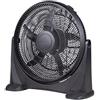 Nataluna Ventilatore da Giardino Nero 90W 51cm, Come da Foto