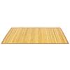 BIANCHERIAWEB Tappeto Bamboo Antiscivolo in Tinta Unita Cucina Salotto 55x120 Beige