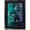 HWC Trading - Poster stampato con autografo, motivo: John Wick The Cast Keanu Reeves Ian McShane, formato A3