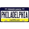 INGA Philadelphia Pennsylvania State Background novità Targa 6X 12 Targa