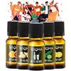 my AROMA myAROMA | Set: Il gin è dentro! - puro aroma naturale per auto-miscelazione (5x 10ml) | senza zucchero e senza dolcificante