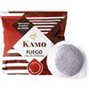 Kamo Cialde Caffè 100 pezzi Fuego Cremoso Miscela Originale cialde compatibili ESE44 da 7 gr