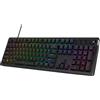 HP HyperX Alloy Rise - Tastiere da gioco, Dimensioni complete (100%), Cablate, USB, Interruttore meccanico, LED RGB, Nero