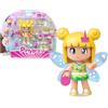 Pinypon Fata Magica, personaggio ali reversibili decorate con glitter oro e blu, include accessori e pezzi intercambiabili atema estivo, + 4 anni, Famosa (PNY76000)