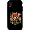 Back to School First Day Falcons Vintage Custodia per iPhone X/XS I'm Ready to Crush 3rd Grade Falcon occhiali da sole divertenti retrò