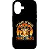 Back to School First Day Tigers Vintage Custodia per iPhone 17 Occhiali da sole con tigre di terza elementare I'm Ready to Crush, retro divertente