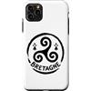Brittany Celtic Culture Custodia per iPhone 11 Pro Max Simbolo del patrimonio celtico Triskel