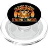 Back to School First Day Tigers Vintage Occhiali da sole con tigre di terza elementare I'm Ready to Crush, retro divertente PopSockets PopGrip per MagSafe