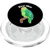 Parrot and Pet Bird Owners Assonnato Amazon Pappagallo Uccello Mamma Acquerello PopSockets PopGrip per MagSafe
