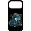coder cyber hoodie dolphin code dolphin Custodia per iPhone 17 Pro Max Coder Dolphin con cappuccio