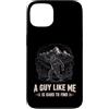 Sasquatch Seeker Designs Custodia per iPhone 13 Bigfoot Sasquatch Unico Foresta Mountain Guy