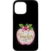 Teacher's Apple Art Custodia per iPhone 13 Pro Max Apprezzamento dell'educatore a pois della mela dell'insegnante