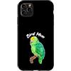 Parrot and Pet Bird Owners Custodia per iPhone 11 Pro Max Assonnato Amazon Pappagallo Uccello Mamma Acquerello