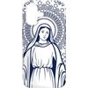Happy Catholics Custodia per iPhone 17 Nostra Signora di Lourdes Immacolata Concezione Maria Cattolica