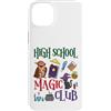 V8Shop Back To School High School Custodia per iPhone 14 Plus High School Magic Club Carino Halloween Scuola Studente Insegnante