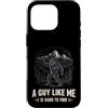 Sasquatch Seeker Designs Custodia per iPhone 16 Pro Bigfoot Sasquatch Unico Foresta Mountain Guy