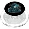 coder cyber hoodie dolphin code dolphin Coder Dolphin con cappuccio PopSockets PopGrip per MagSafe