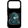 coder cyber hoodie dolphin code dolphin Custodia per iPhone 17 Pro Coder Dolphin con cappuccio