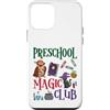 V8Shop Back To School Preschool Custodia per iPhone 12 mini Prescolare Magia Club Carino Halloween Scuola Studente Insegnante