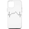 Detti di escursionisti e alpinisti per g Custodia per iPhone 12/12 Pro Montagna Battito Cardiaco Escursionismo Arrampicata Sulle