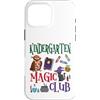 V8Shop Back To School Kindergarten Custodia per iPhone 16 Pro Max Scuola materna Magic Club Halloween Scuola Studente Insegnante