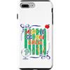 V8Shop Back To School Middle School Custodia per iPhone 7 Plus/8 Plus Scuola media Crew Back School Carino Pastelli Studente Insegnante