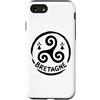 Brittany Celtic Culture Custodia per iPhone SE (2020) / 7/8 Simbolo del patrimonio celtico Triskel