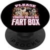 Please Tongue Punch My Fart Box Funny Ca Please Tongue Punch My Fart Box - Divertente gatto PopSockets PopGrip Adesivo