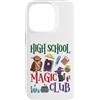 V8Shop Back To School High School Custodia per iPhone 14 Pro High School Magic Club Carino Halloween Scuola Studente Insegnante