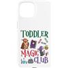 V8Shop Back To School Toddler Custodia per iPhone 15 Bambino Magia Club Carino Halloween Scuola Studente Insegnante