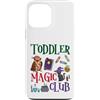 V8Shop Back To School Toddler Custodia per iPhone 13 Pro Max Bambino Magia Club Carino Halloween Scuola Studente Insegnante