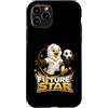 Future Soccer Star Player Tees and Gifts Custodia per iPhone 11 Pro Future Soccer Star Eagle Kicking Football Design