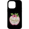 Teacher's Apple Art Custodia per iPhone 14 Pro Max Apprezzamento dell'educatore a pois della mela dell'insegnante