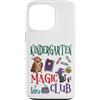 V8Shop Back To School Kindergarten Custodia per iPhone 13 Pro Scuola materna Magic Club Halloween Scuola Studente Insegnante