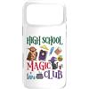 V8Shop Back To School High School Custodia per iPhone 17 Pro Max High School Magic Club Carino Halloween Scuola Studente Insegnante