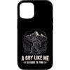 Sasquatch Seeker Designs Custodia per iPhone 12/12 Pro Bigfoot Sasquatch Unico Foresta Mountain Guy