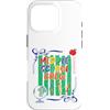 V8Shop Back To School Middle School Custodia per iPhone 16 Pro Scuola media Crew Back School Carino Pastelli Studente Insegnante